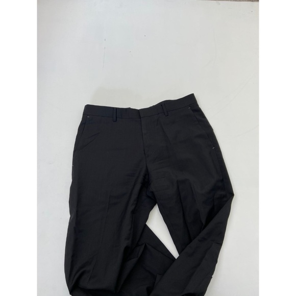 Hugo Boss Men's 100% Wool Pants Black Size 32R - Picture 3 of 5